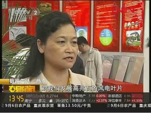 中央电视台财经频道报道NG南宫电子游戏集团“三新”产业